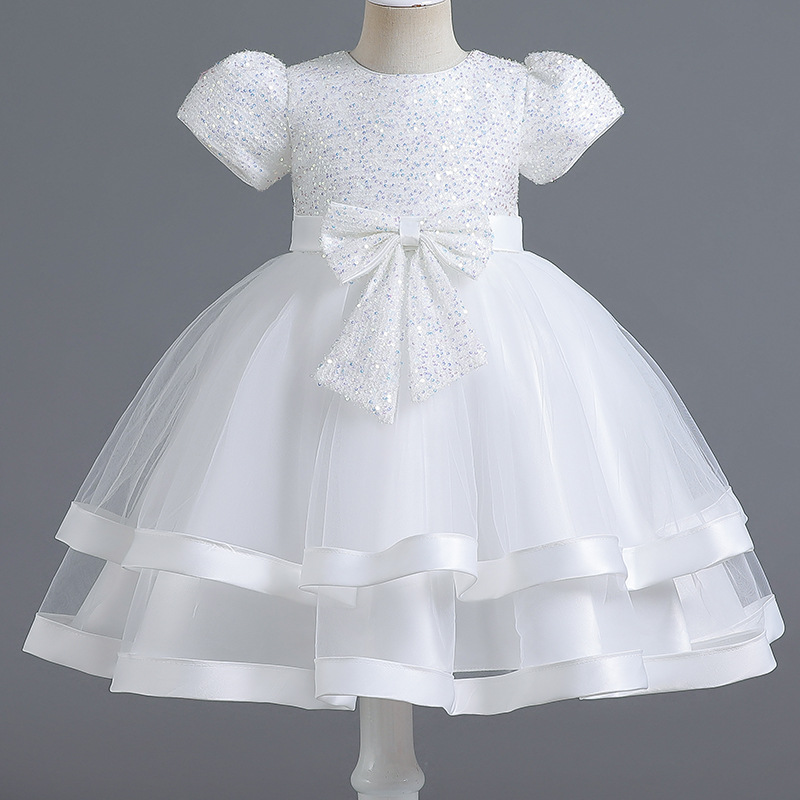 Short Sleeve A-Line Dress, picture 5 of 6