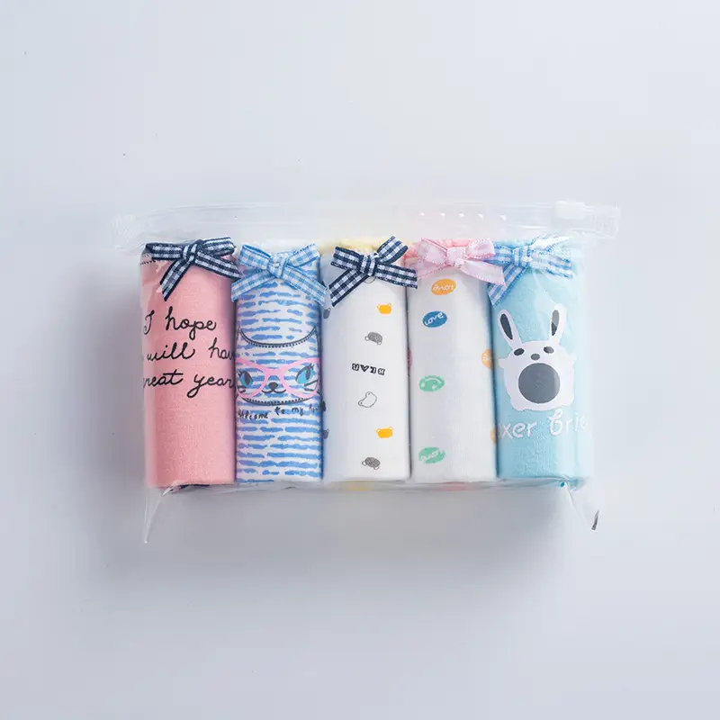 Five Bags Of Large Size Girls Underwear