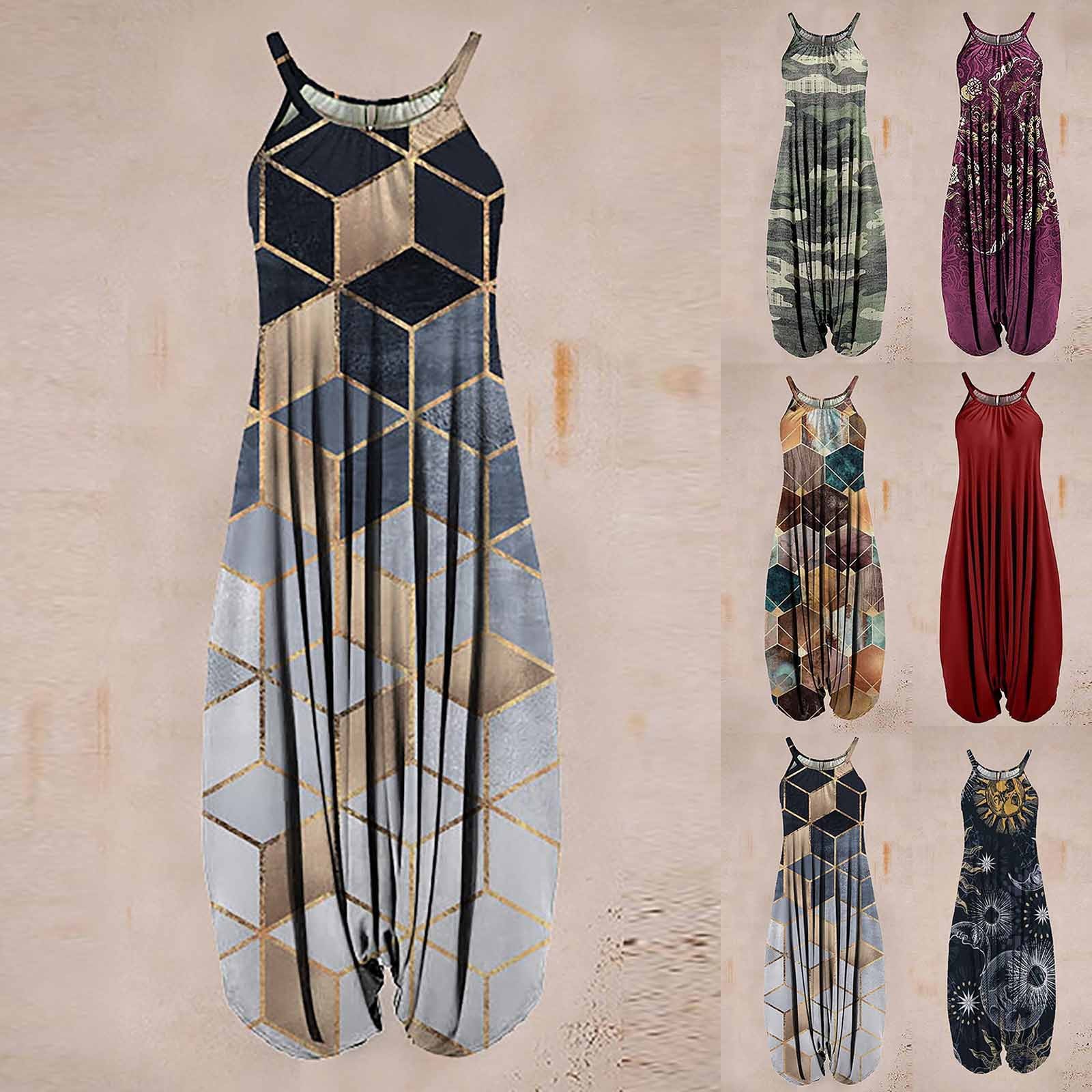 New Fashion Retro Harness Jumpsuit For Women