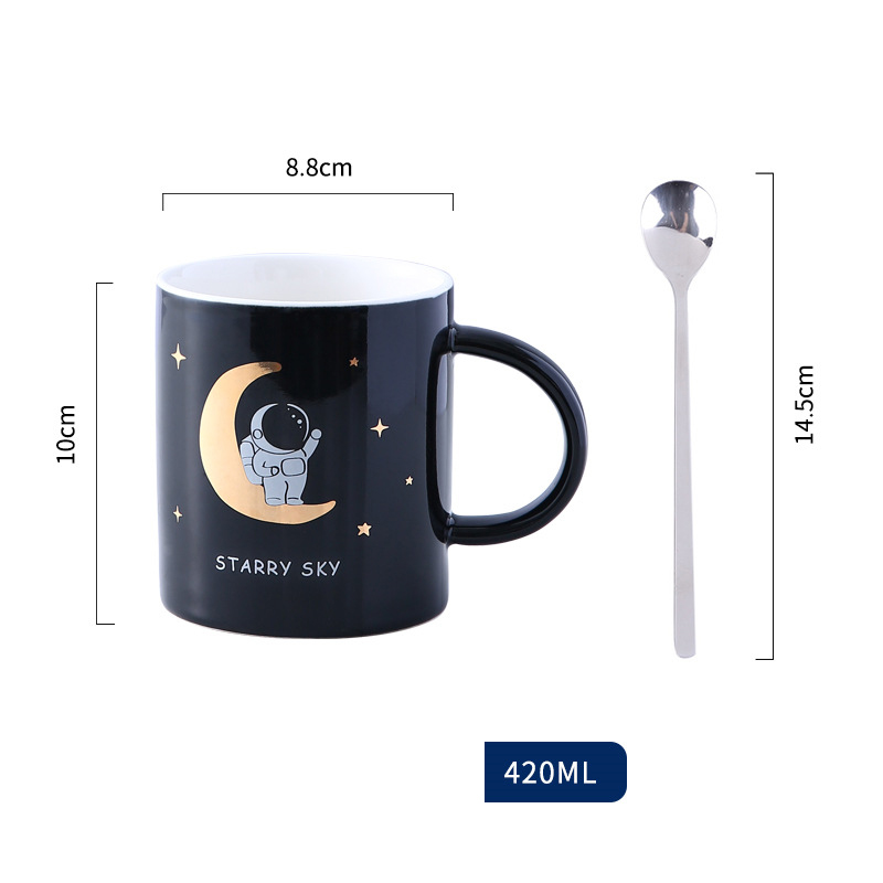 Title 5, Creative Starry Phone Holder Mug