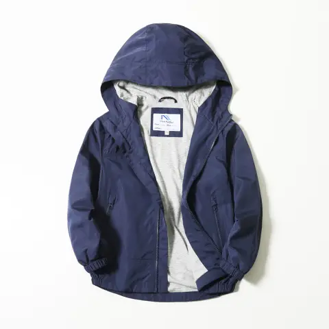 Coat Jacket Autumn New Medium and Big Kids Hood
