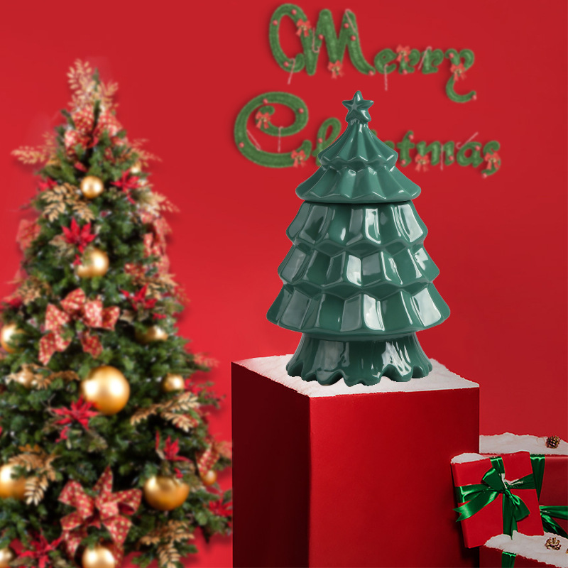 Christmas Tree Desktop Fireplace Christmas Home Decoration Heating Alcohol Fireplace