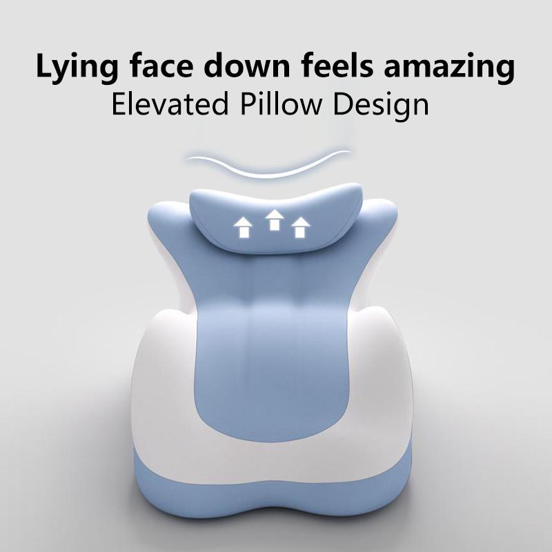 Memory Foam Prone Sleeping Pillow For Relieving Neck Pain And Promoting Deep Sleep. Self-pickup Only.
