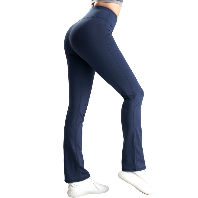 High-waisted Butt-lifting Slim Stretch Flared Pants