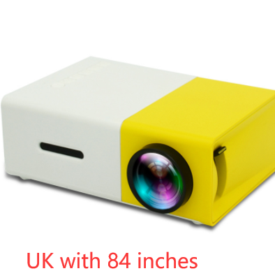 Portable Projector 3D Hd Led Home Theater Cinema HDMI-compatible Usb Audio Projector Yg300 Mini Projector - Image 29