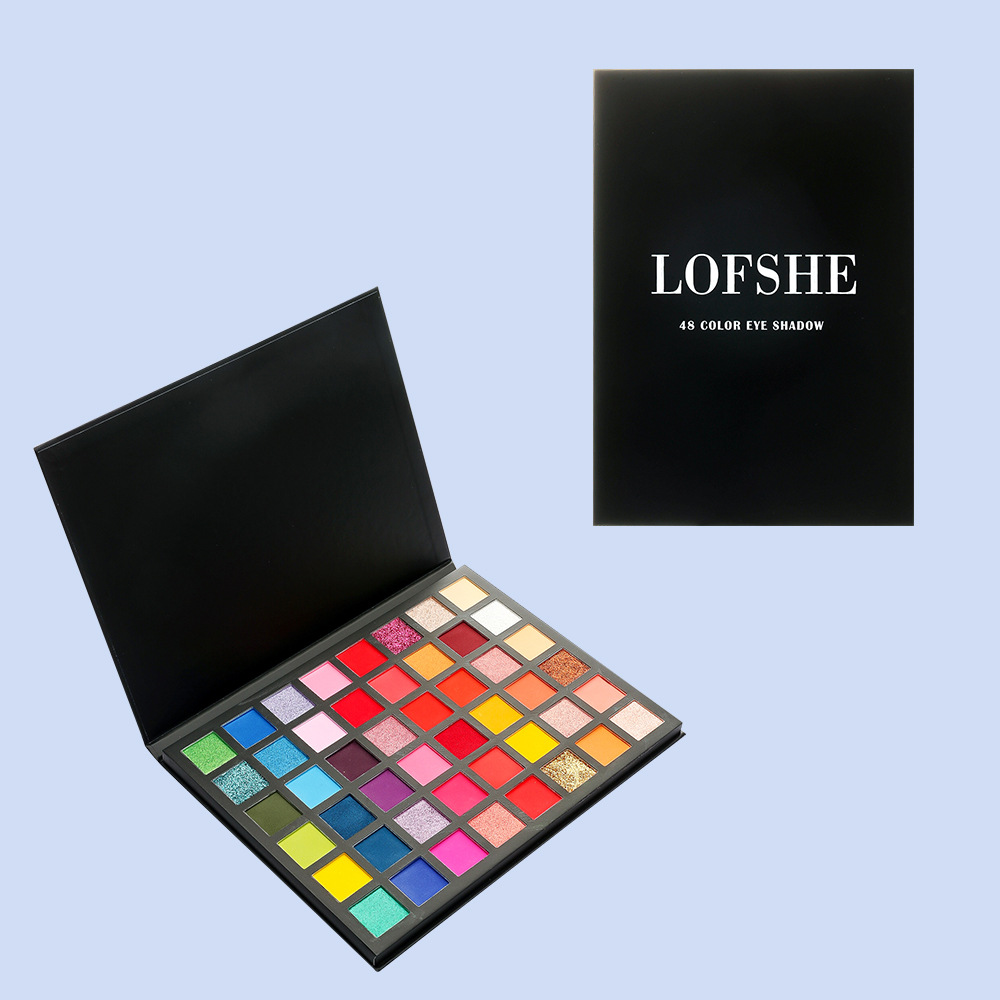 48 Colors Explosive Eyeshadow Palette Waterproof Matte