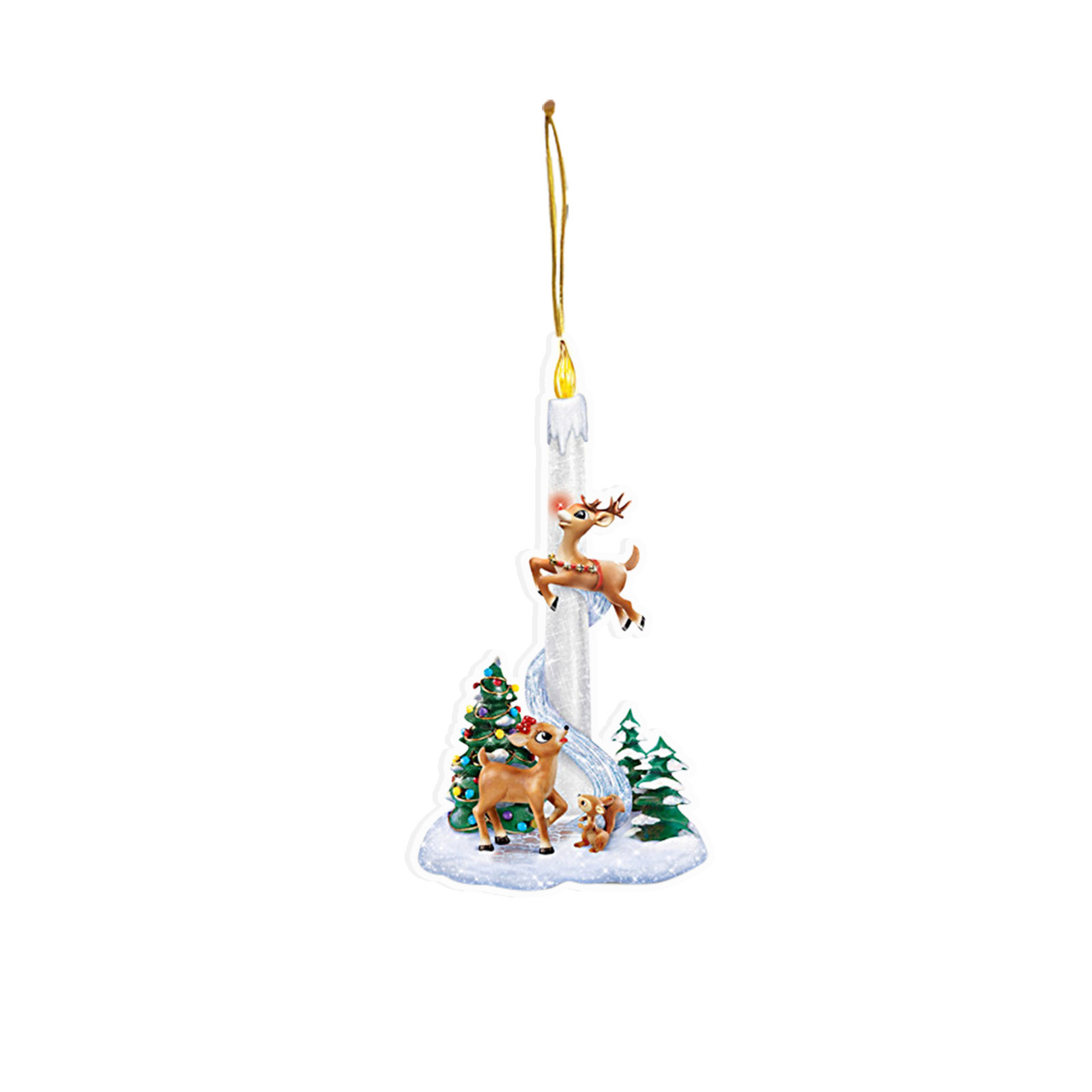 Title 2, Acrylic Acrylic Pendant Christmas Snowman Candl...