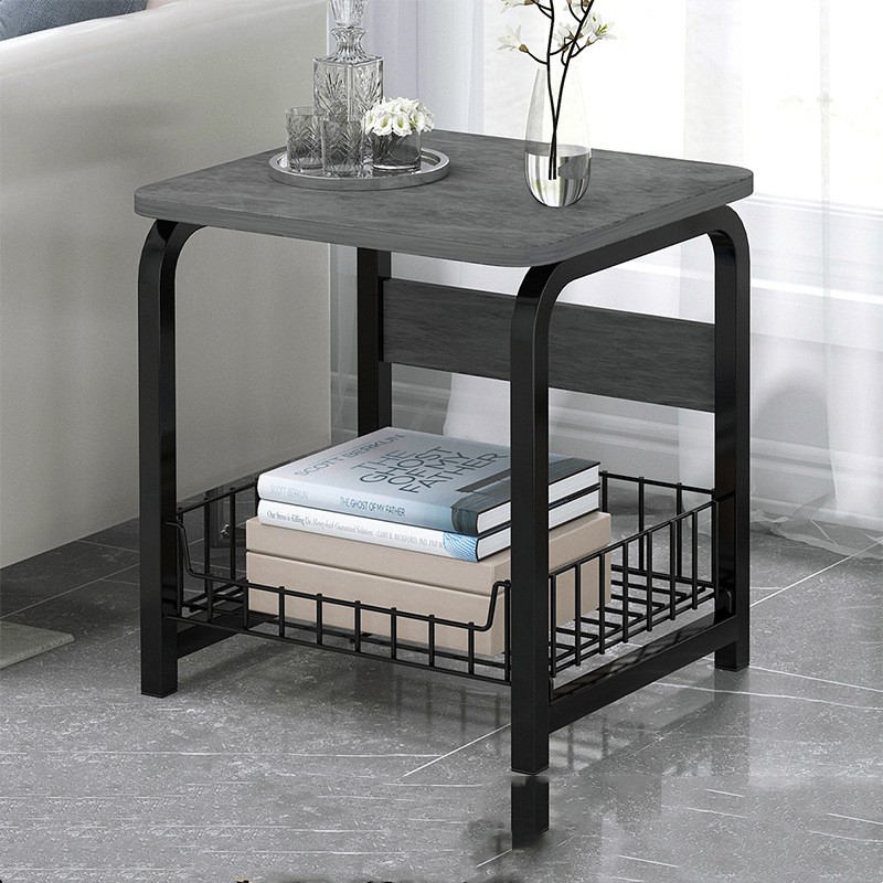 Sofa Side Cabinet Mini Small Table Small Bedside Table Can Move The Side Of A Few - 12
