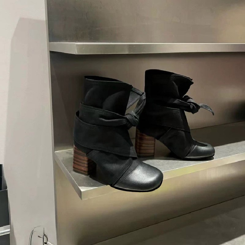 Faux Suede Ankle Boots, picture 5 of 6