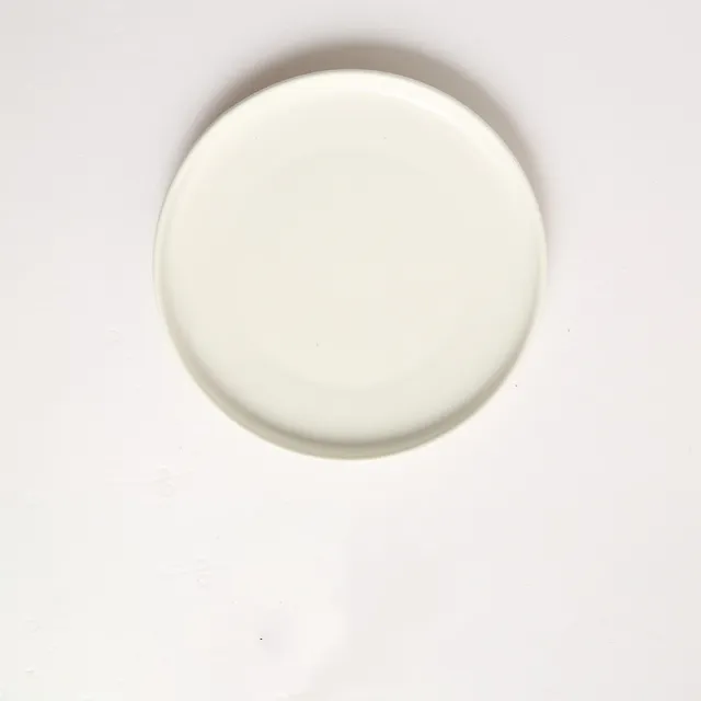 Creative Ceramic Plate Vegetable Plate Household Simple Net Red White - Shop at LoveMi