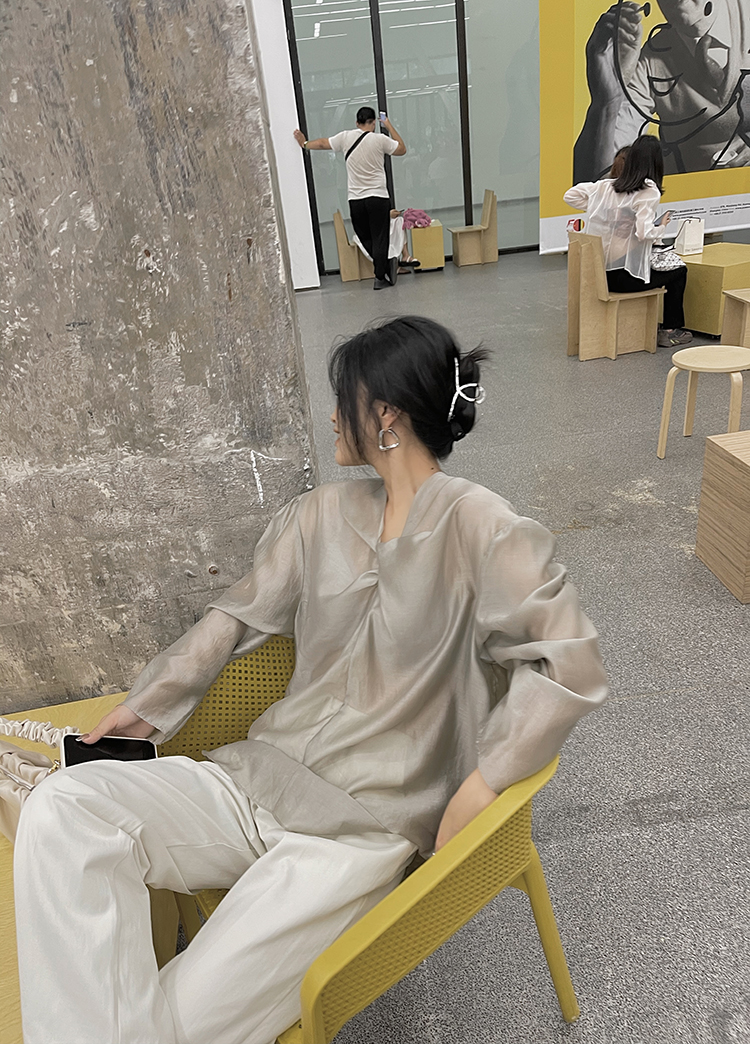 Women's Summer Thin Casual Design Small Shirt Shirt