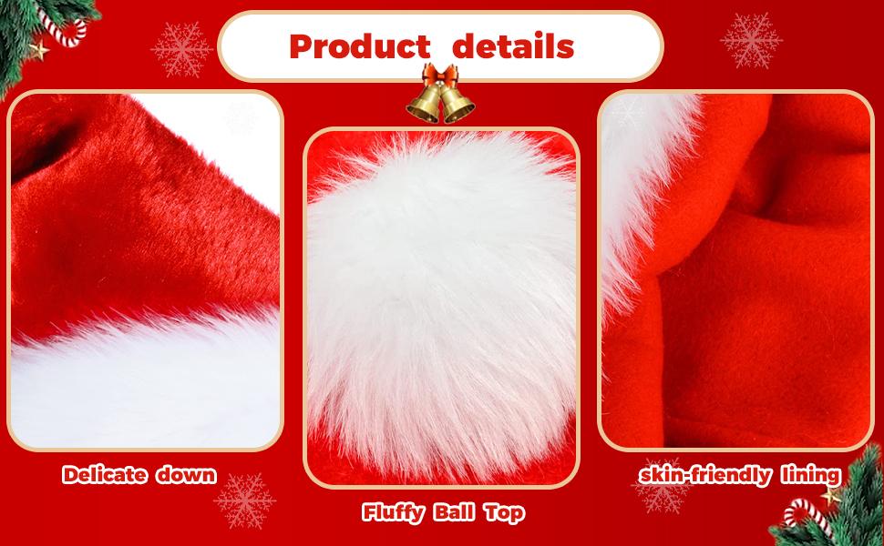 DIY LED Santa Hat - A Creative And Unique Design That Enhances The Festive Atmosphere. A Must-have For Holiday Outfits, A Fun Craft Activity, And A Great Prop For Christmas Party Photos. image 8