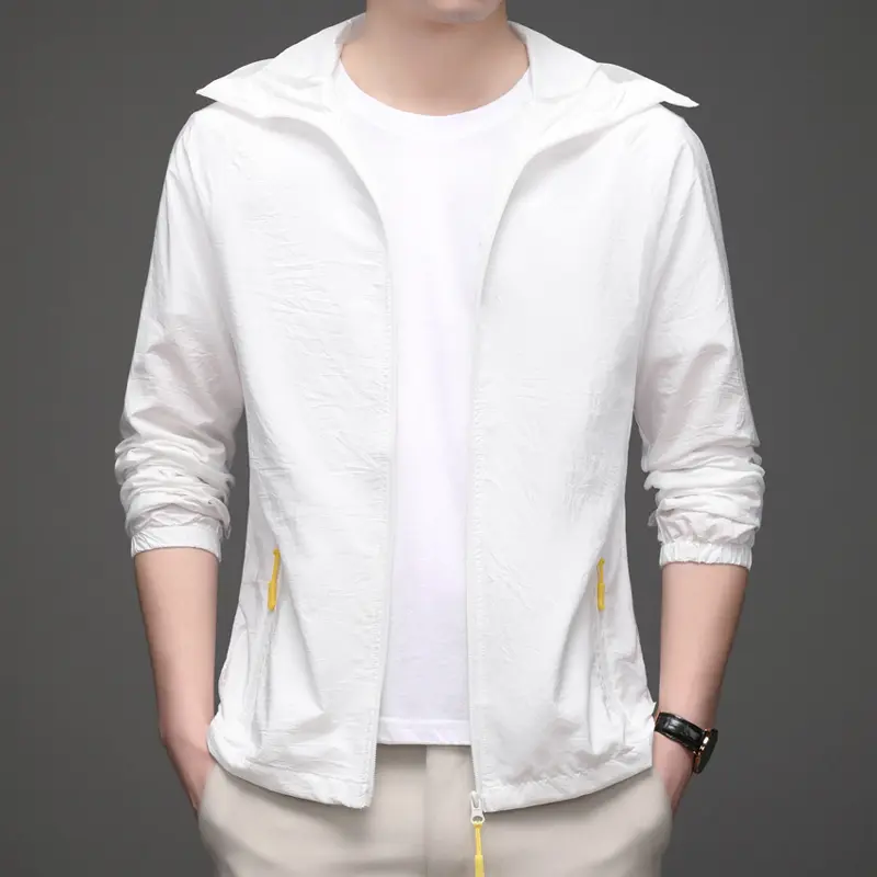 Summer Sun Protection Ice Silk UV Protection Men's Jacket