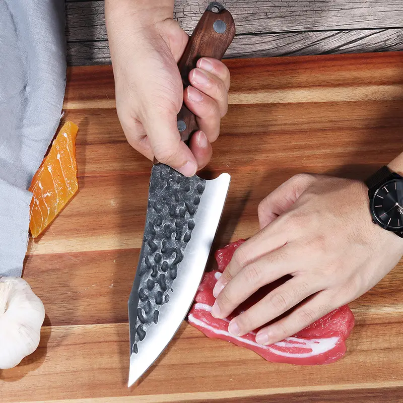 7 Inch Hand Forged Stainless Steel Kitchen