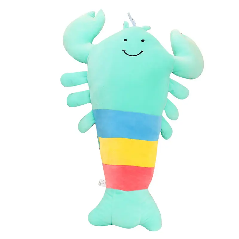 Cute Cartoon Lobster Doll Plush Toy Classic Lobster Pillow Doll