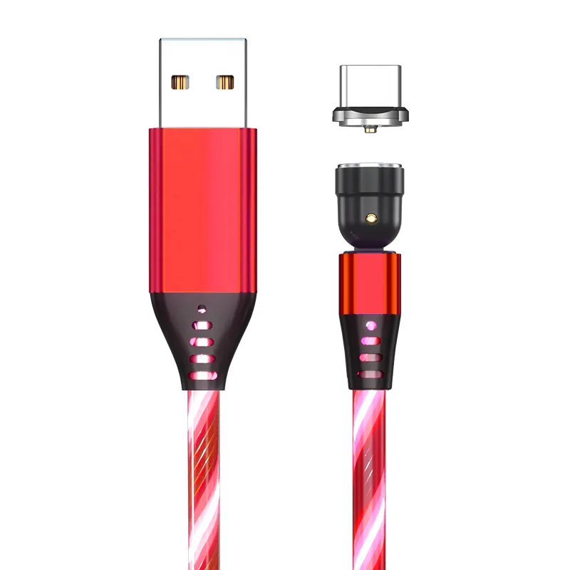 540 Rotate Luminous Magnetic Cable 3A Fast
