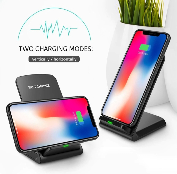 Qi Wireless Fast Charger Charging Pad Stand Dock 10