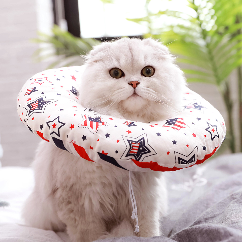 Title 5, Cat Headgear Cat Toy Anti-bite Ring Prevents bi...