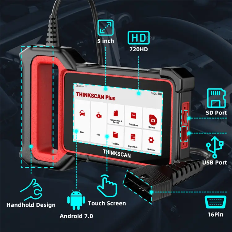Car Diagnostic Scanner ABS SRS ECM System