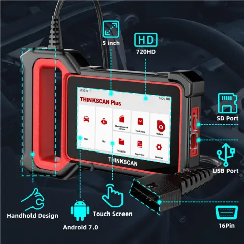 Car Diagnostic Scanner ABS SRS ECM System Detection