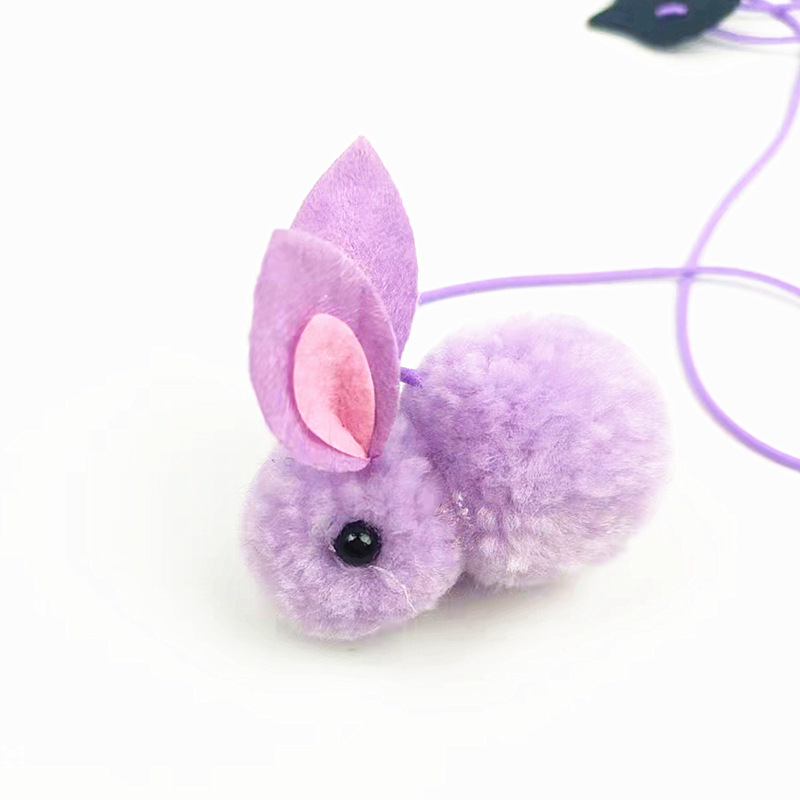 Purple rabbit