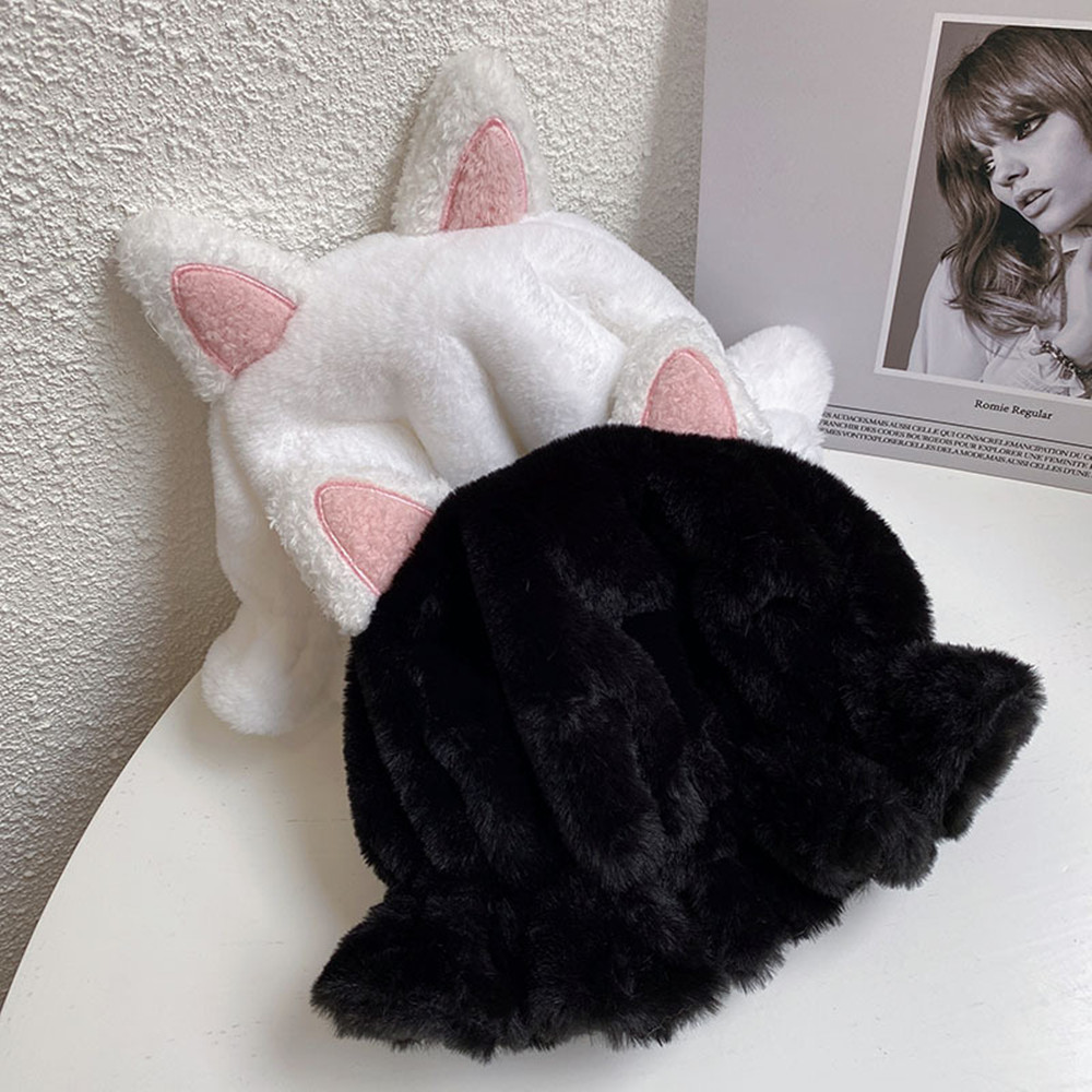 Sweet And Cute Hat Women Warm And Cold With Ears