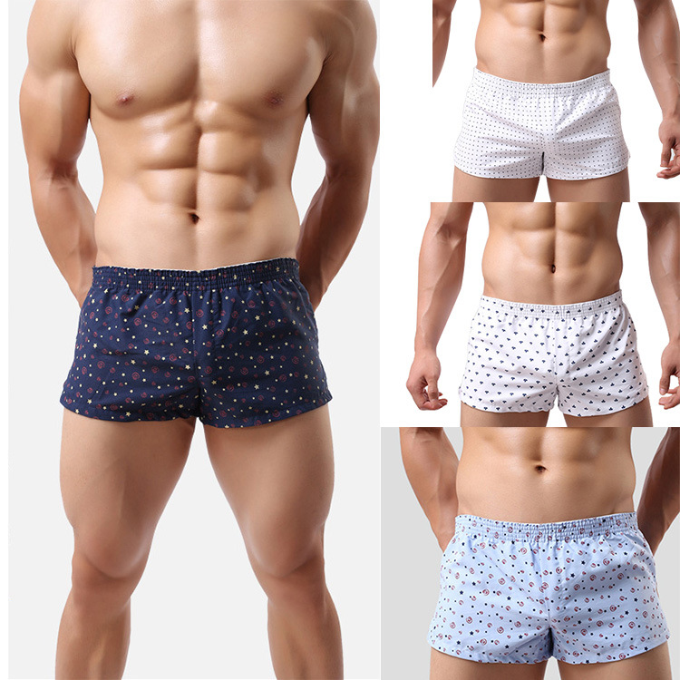 Printed Casual Shorts Outer Wear Men's Sports Home Pants