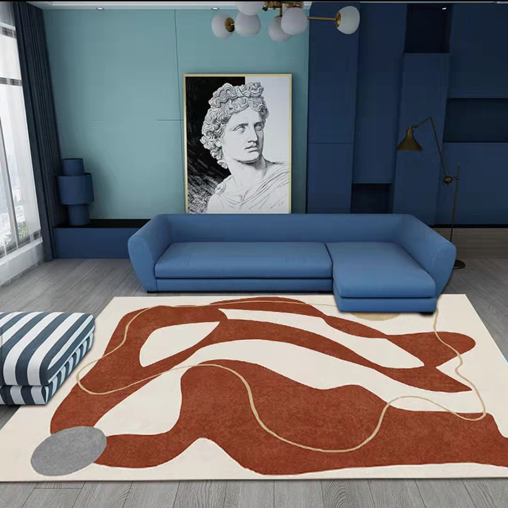 Cashmere Thickened Living Room Sofa Carpet Bedroom Full Floor - 4
