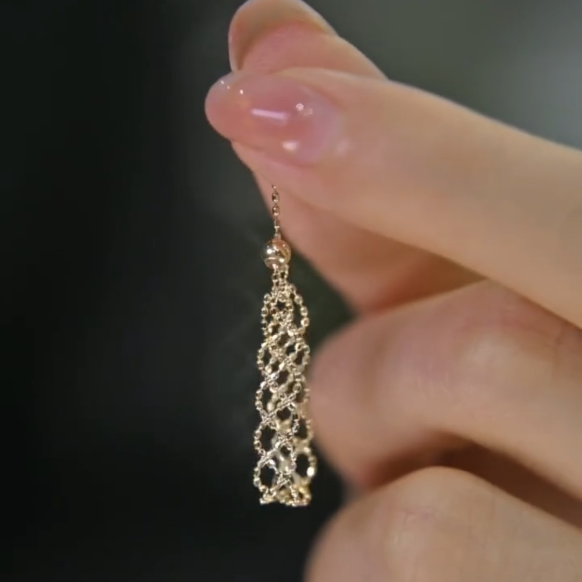 Title 3, A Network Of Love Gold Lace Ring Women