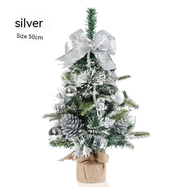 Christmas Bedroom Party Festival Table Decorative Ornaments Silver - Shop at LoveMi