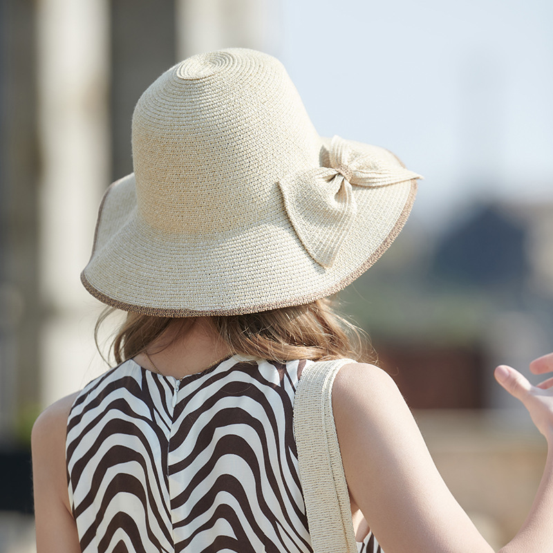 Japanese Showing Face Little Fisherman Hat Girl
