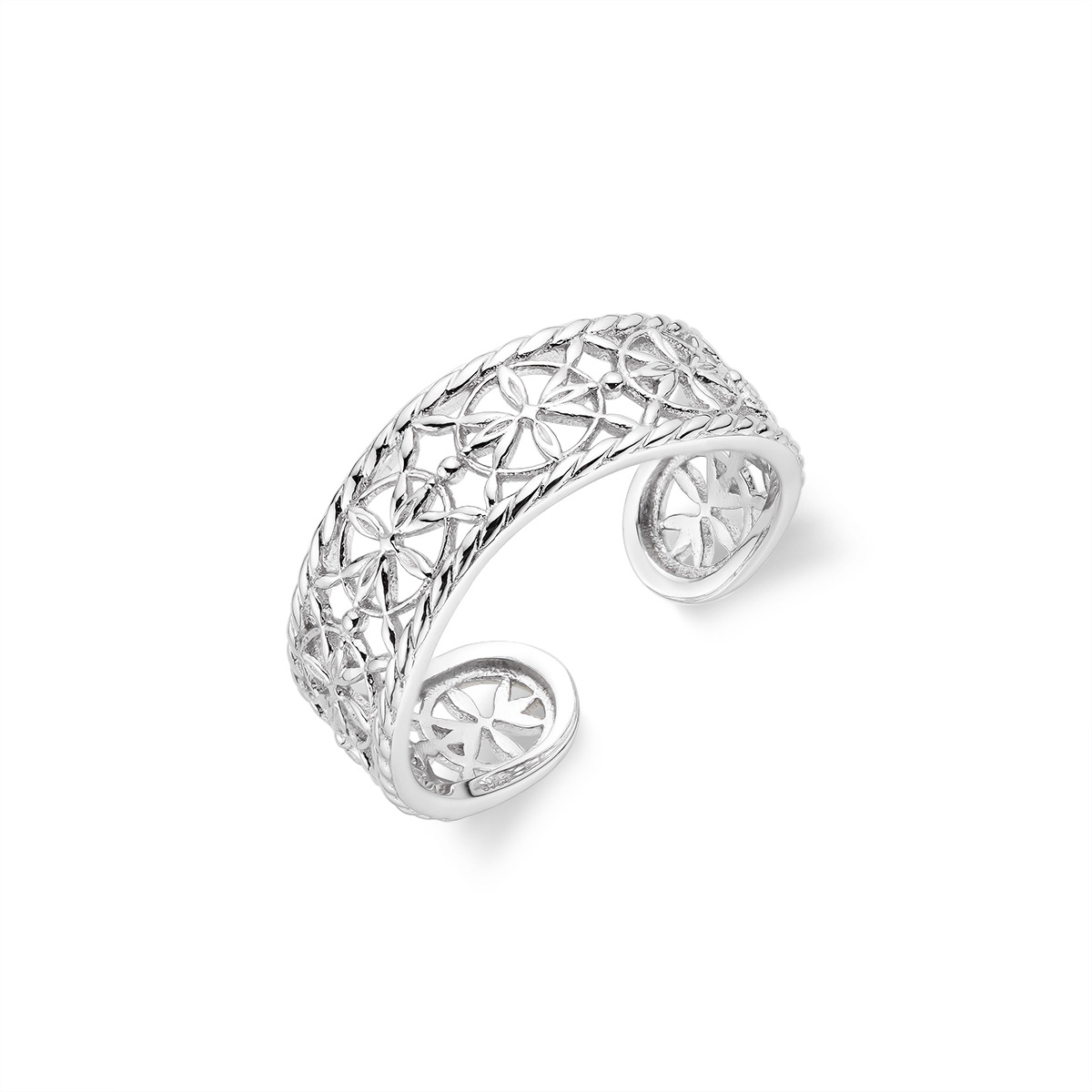 Title 2, Sterling zilveren ring met lichtgewicht luxe en...