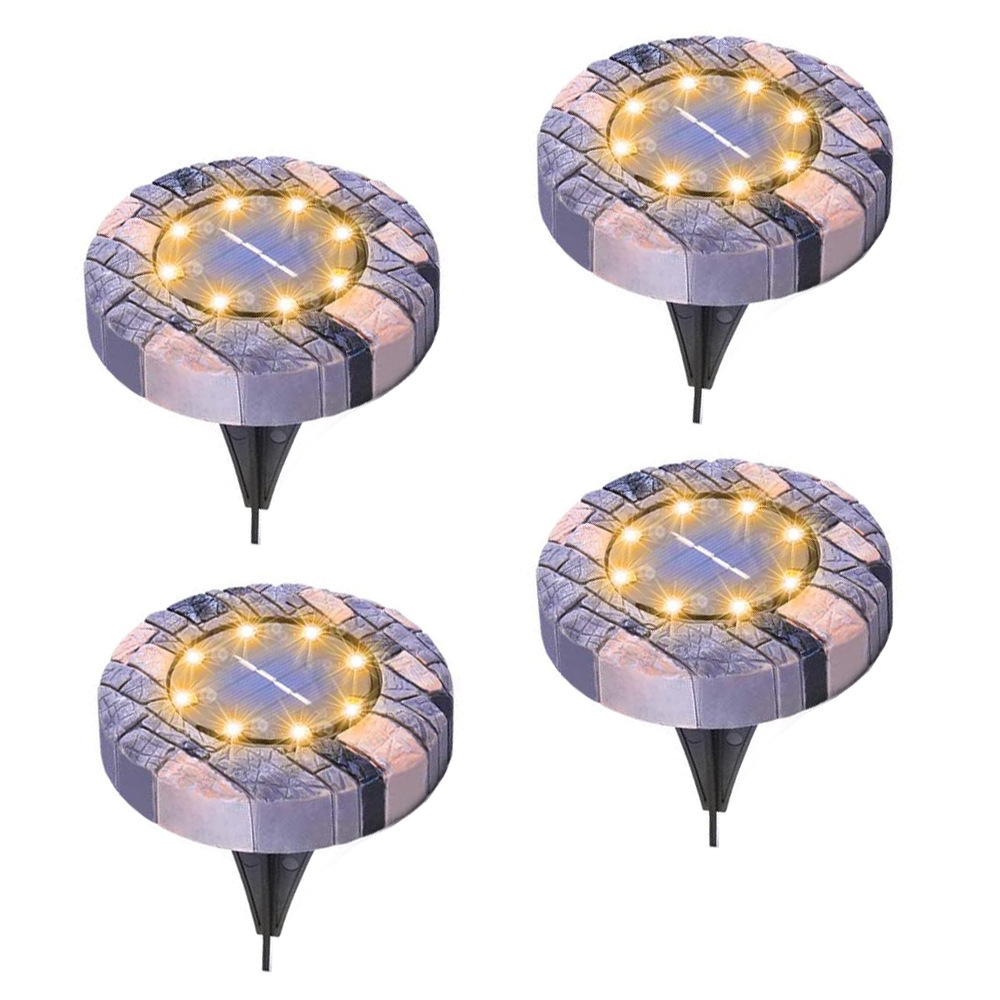 8led Stone Solar Underground Light - Image 4
