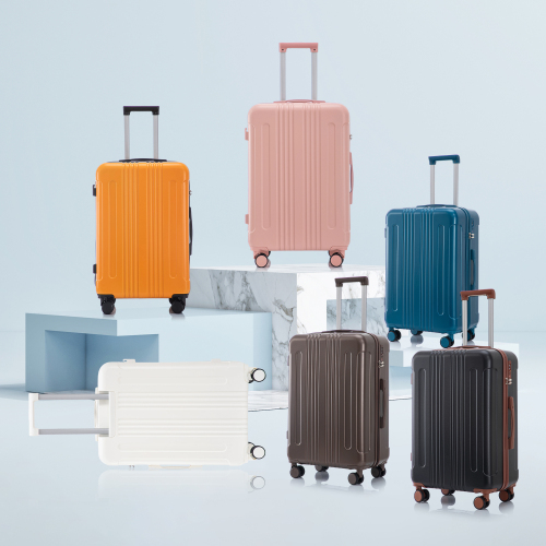 20   24  28  3 Pcs Set In ABS Spinner Wheel Luggage, Carry On Suitcase, Matching Color, TSA Combination Lock