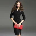 Classic Black Cropped Sleeves