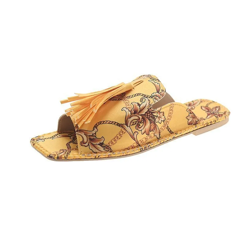 New European And American Fashion Flat Shoes For Women - Yellow