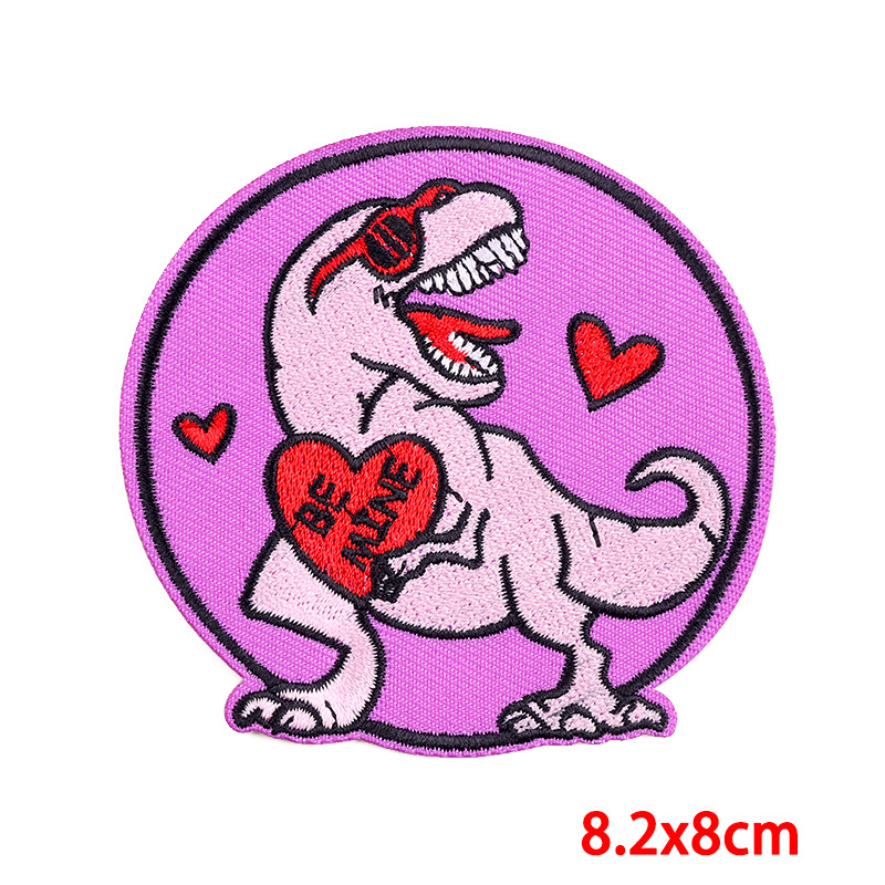 Punk Shark Embroidered Cloth Stickers Patch 5 Style - Shop at LoveMi