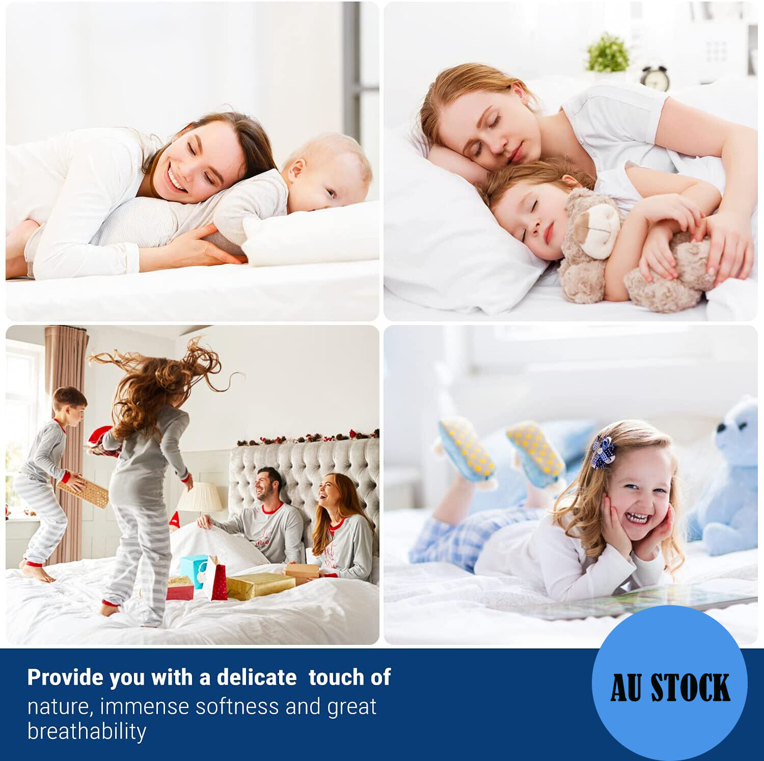 Terry Cotton Fitted Mattress Protector Waterproof --Single