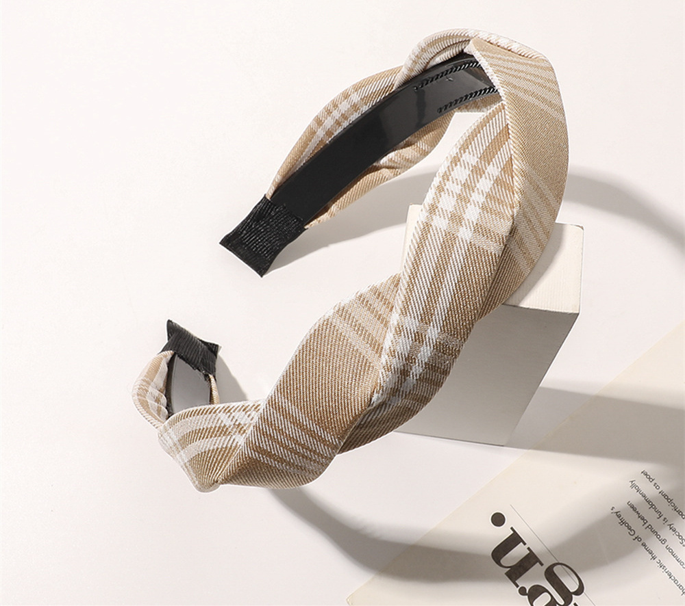 Curry Cross Hair Band Fashionable And Versatile