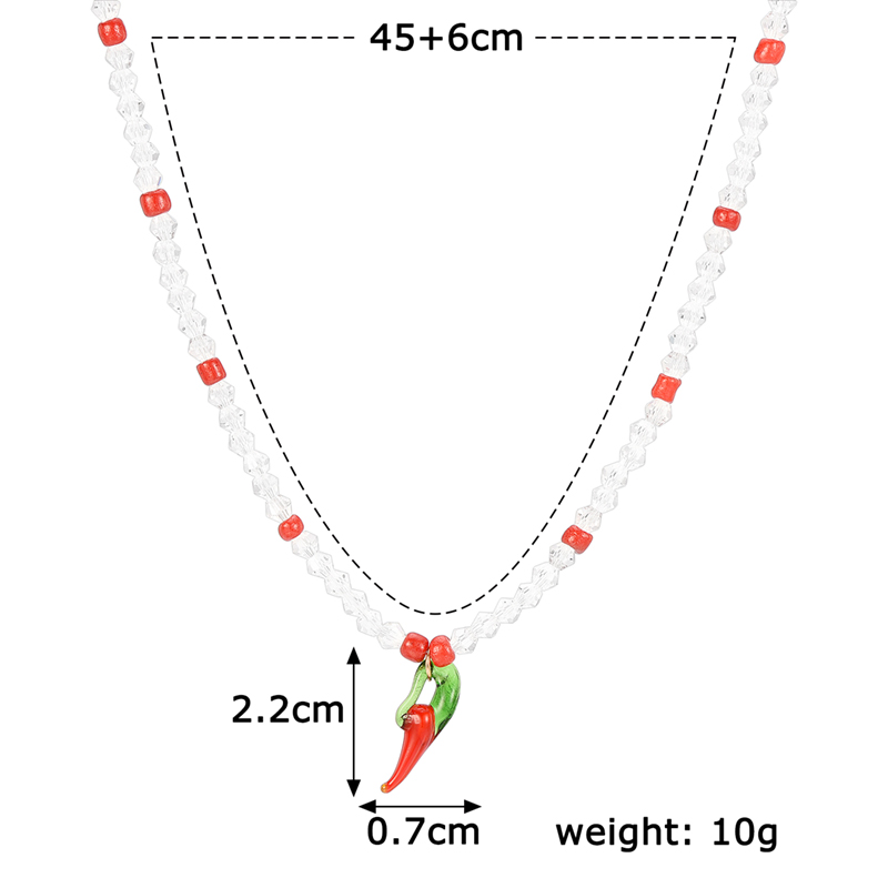 New European And American Cross-border Inlaid Fashion Necklace