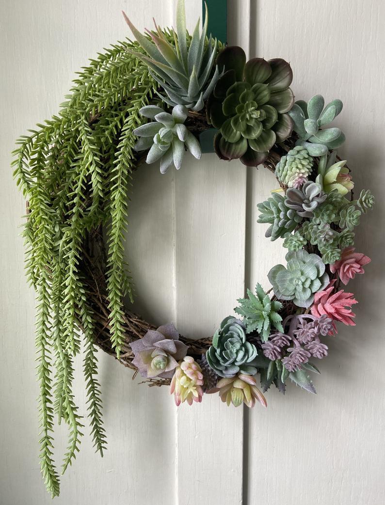 30cm Succulent Garland