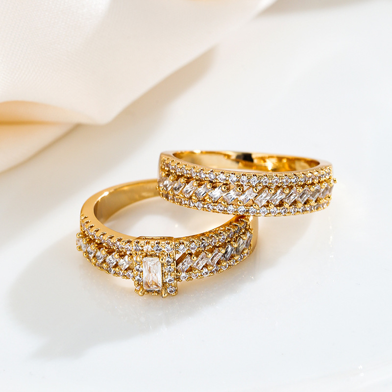 Explosive Hot Selling Trend Korean Style Zircon Ring Ladies