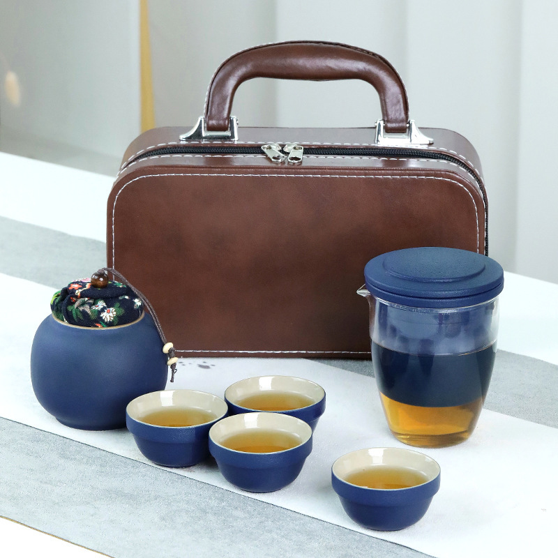 Portable Car Outdoor Travel Tea Set - 9