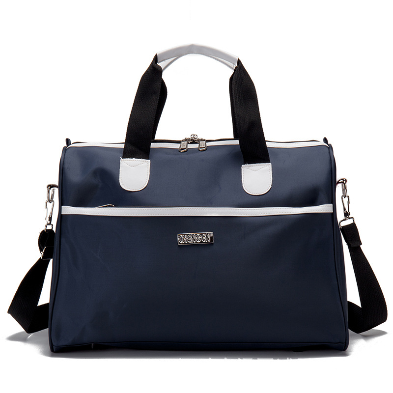 حقيبة سفر كبيرة السعة مع إمكانية التثبيت على عربة حقائب