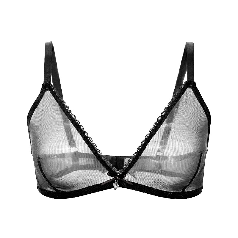 Title 11, One-piece Summer Ultra-thin Mesh Lace Bra