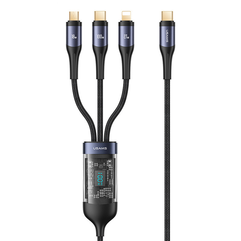 Title 1, Super Fast Charge Three-in-one Data Cable