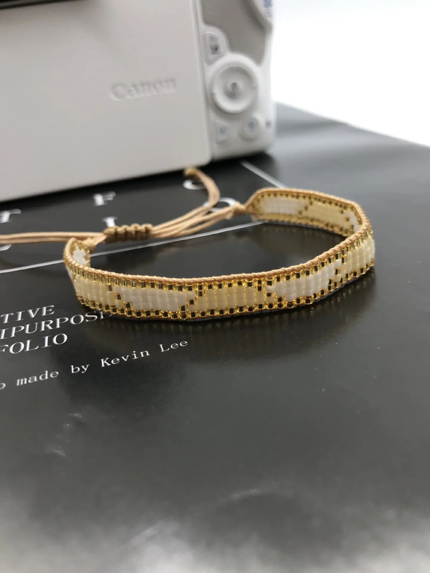 New Fashion Simple Bohemian Miyuki Bead Handmade Woven Geometric Bracelet