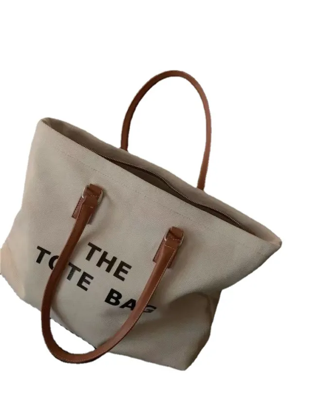 Versatile Women's Large Capacity Canvas Bag The Single Shoulder Bag - Shop at LoveMi