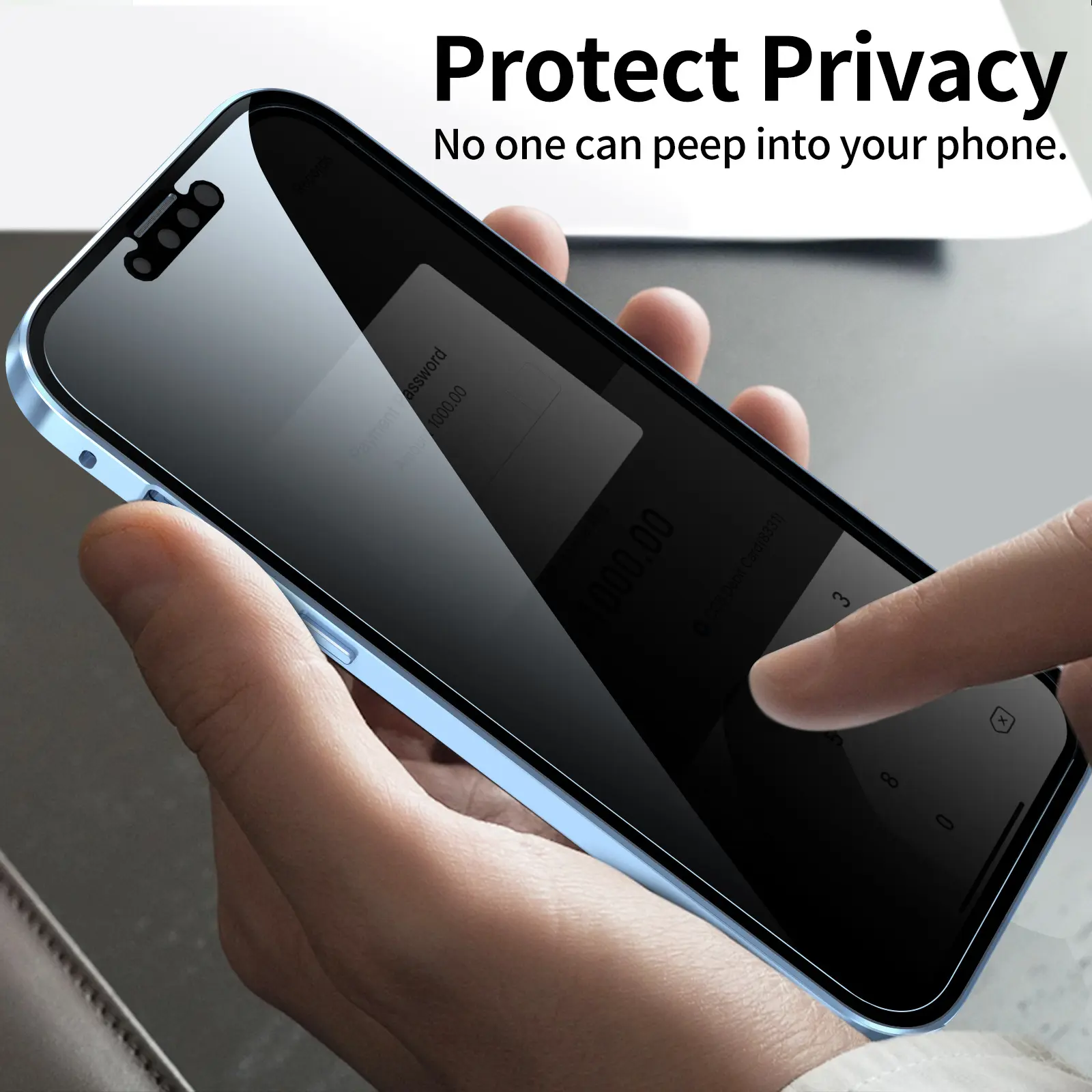 Privacy-proof Magneto Phone Case Double Sided Metal