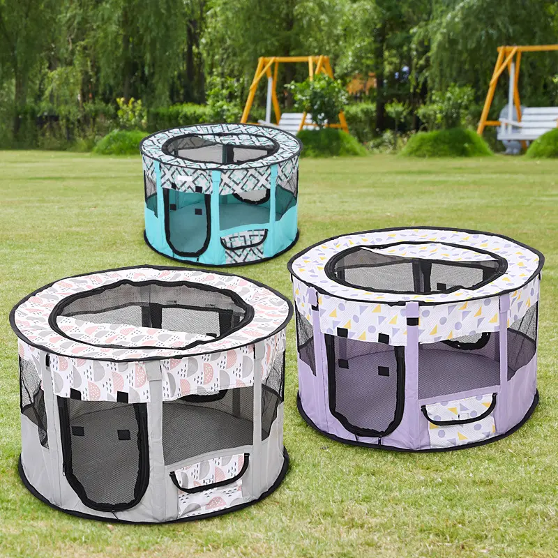Foldable Closed Tent For Pet Dogs